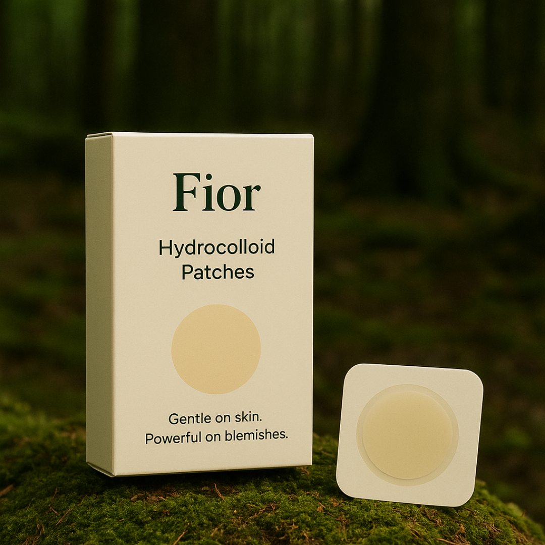 Fior – 24 Invisible Hydrocolloid Acne Patches | Tea Tree & Salicylic Acid